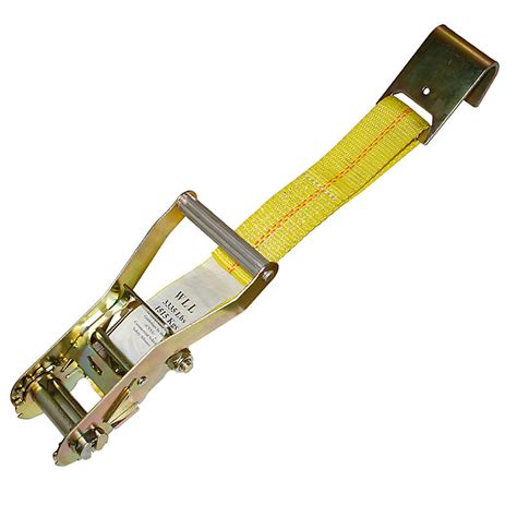 2 Inch Ratchet Strap Short End With Flat Hook Ratchetstrapsusa