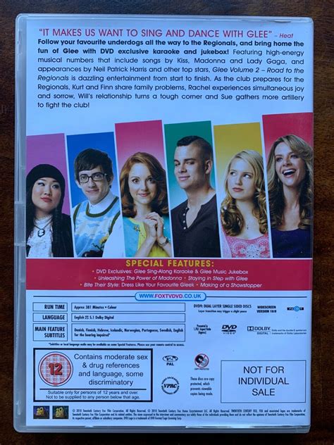 Glee Season 1 Dvd Box Set High School Musical Teen Comedy Tv Series W Slipcover 5039036044721
