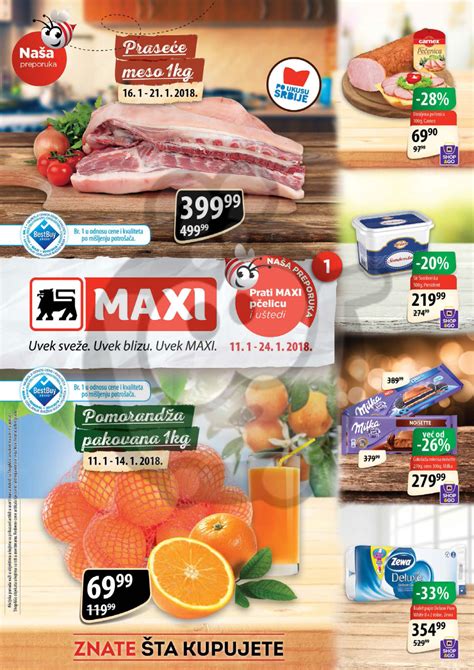 Maxi Katalog Akcija 11012018 24012018 Kuda U Kupovinu