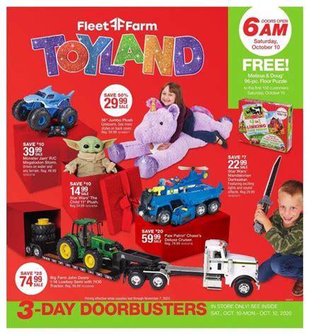 Fleet Farm Toy Book Ad Deals Blackfriday Com