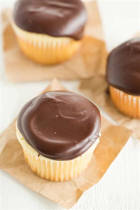 If you're enjoying these boston cream cupcakes with a hot cup of coffee, the chocolate just melts in your mouth. Boston Cream Cupcakes Recipe