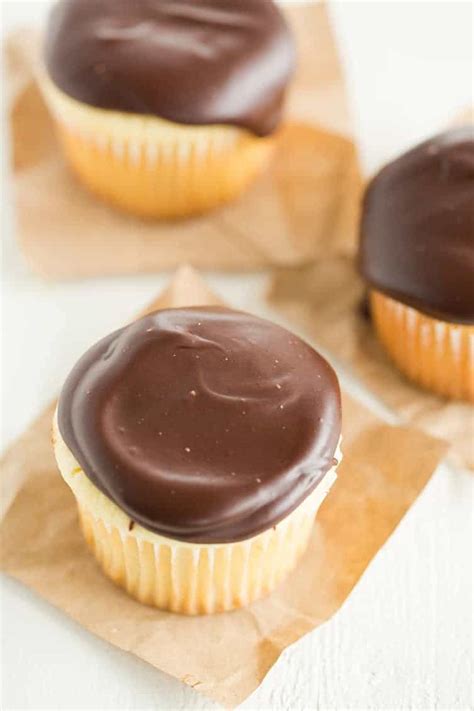 Boston Cream Cupcakes Recipe