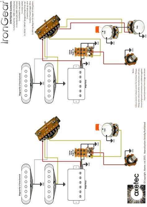 guitar wiring kits  axetec wiring kits  strat
