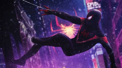 X Spider Man Miles Morales K K Hd K Wallpapers Images Backgrounds Photos And