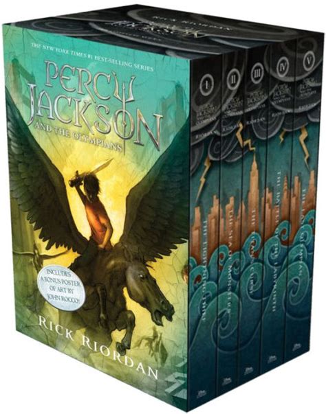 Percy Jackson And The Olympians 5 Book Paperback Boxed Set New Covers