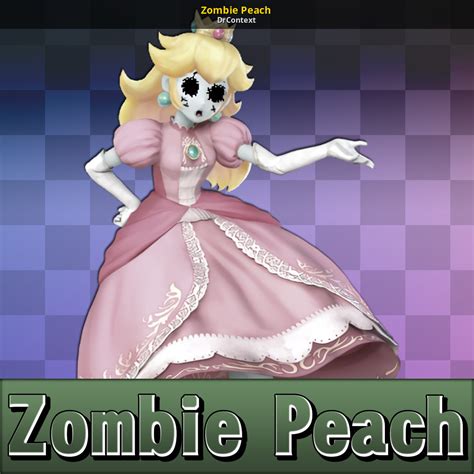 Zombie Peach Super Smash Bros Wii U Mods