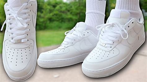 How To Lace Nike Air Force 1s 4 Ways W On Feet Featuring Af1 Lows