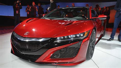 Acura Nsx Supercar Unveiled In Detroit This Time Its A Hybrid