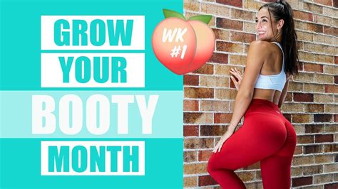 Grow Your Booty Month Week 1 Follow Along Booty Band Workout Train With Me Dannibelle