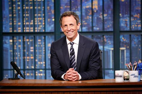 Seth Meyers Decides to Take a Seat to Deliver His ‘Late Night