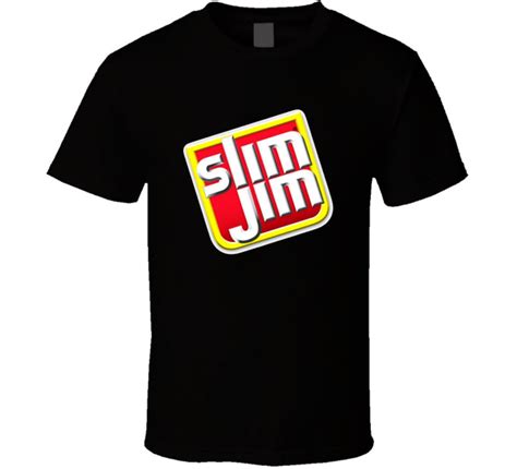 Slim Jims Snack Brand Logo T T Shirt Etsy