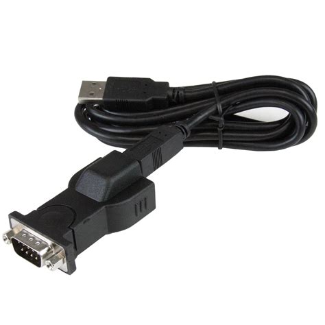Usb To Serial Adapter Detachable 6 Ft Negro 7590 Lapson Mexico