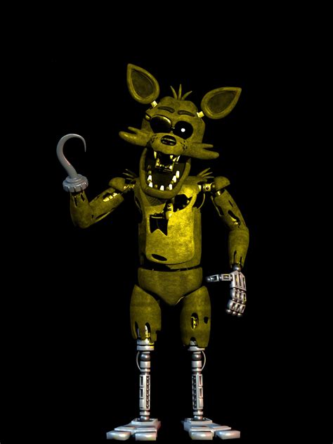 Golden Foxy Made By Me Fivenightsatfreddys