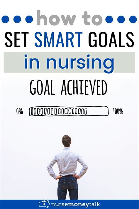 How To Set Smart Goals In Nursing Nurse Money Talk In 2021 Smart