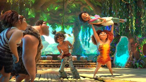 Dawn Betterman Eep Grug Guy Ugga Hd The Croods A New Age Wallpapers