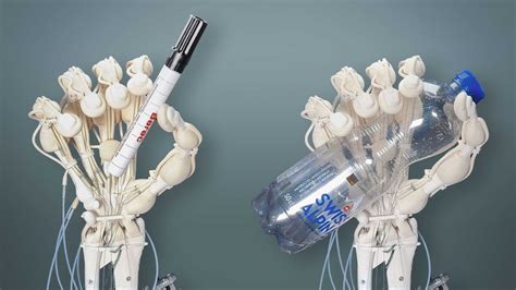 Robot Hand Exceptionally Human Like Thanks To New 3d Printing