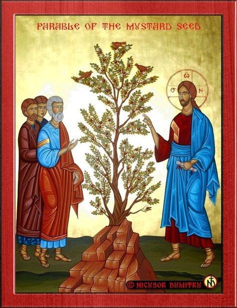 Parable Of The Mustard Seed Cgs Parables In 2019 Sacred Art