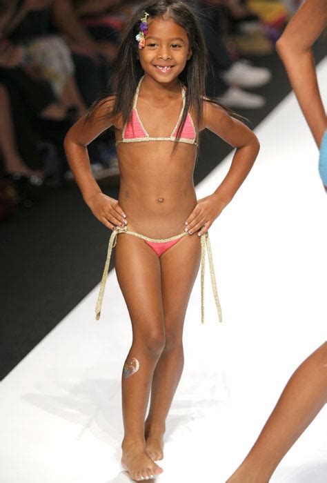 Tasteless Use Of 10 Year Old Girl To Model Skimpy Bikini Daily Mail Online