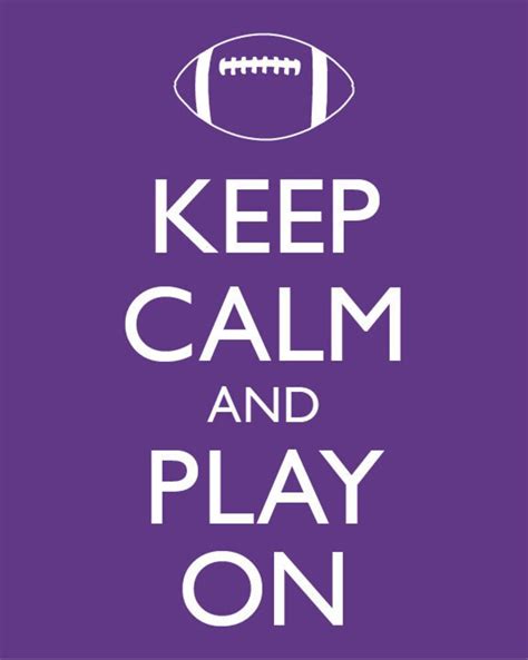 Keep Calm And Carry On Keep Calm And Play On Football Etsy