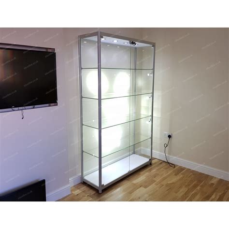 1000mm Aluminium Glass Display Cabinet Rds Online