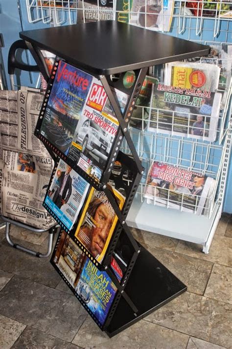 Rak Display Majalah Rak Minimarket