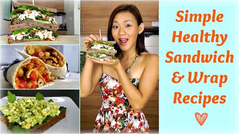 156 hcg diet recipes for maximum weight loss. Healthy Sandwich & Wrap Recipes (Packed Lunch for Work or ...