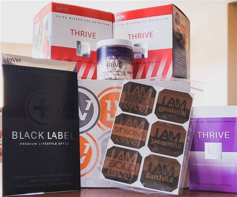 Thrive By Le Vel Le Vel Premium Lifestyle Thrive Experience Thrive Vitamins