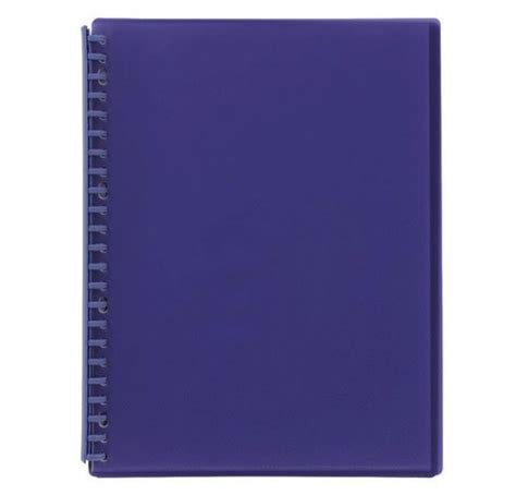 A4 Display Refillable Folder Purple Nappyland Nsw