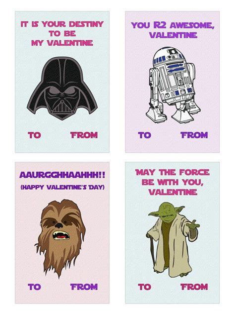 Star Wars Valentine A Star Wars By Elletoppdesignworks On Etsy In 2023 Star Wars Valentines