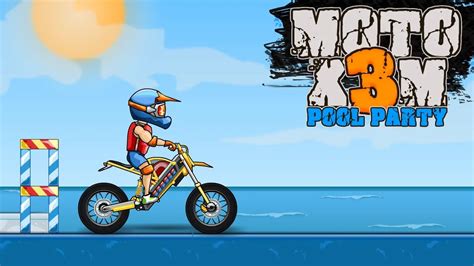 Moto X3m Pool Party Level 1 To 22 Full Gameplay 3 Stars Youtube