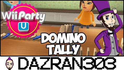 Wii Party U Domino Tally Minigame Gameplaycommentary Dazran303