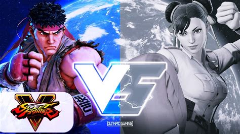 Ko Ku Jin Ryu Vs Mago Chun Li Street Fighter 5v Gameplay Youtube