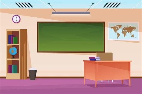 Download Empty School Class Background For Free Classroom Interior