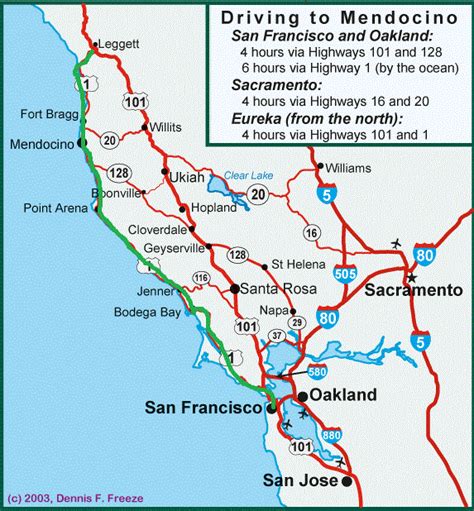 Gallivant 20 California Highway 1 Leggett To San Francisco