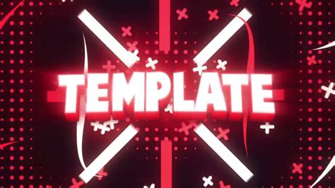 Epic Red Intro Template Free Intro Template Youtube