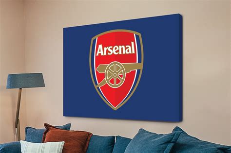 Affordable Arsenal Fc Club Crest Artwork Canvas Prints Perth