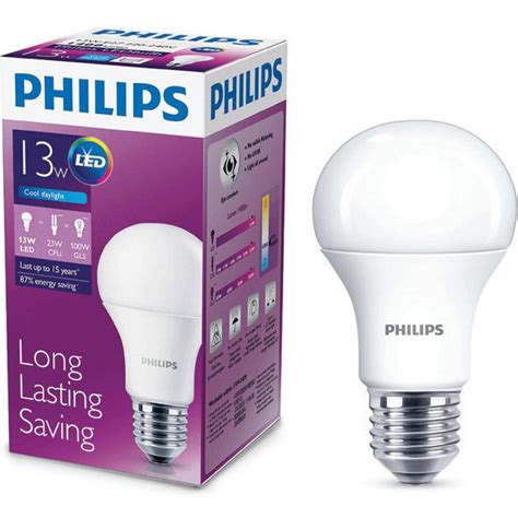 Philips Led Bulb 13w Cool Daylight E27 Shopee Malaysia