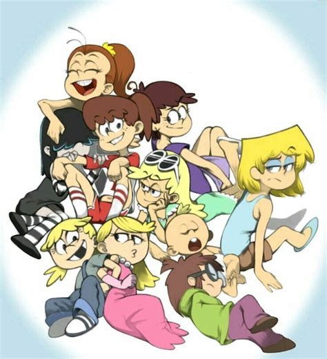 La Familia Loud ♥ Cartoon Crossovers Cartoon Characters Cartoon Shows