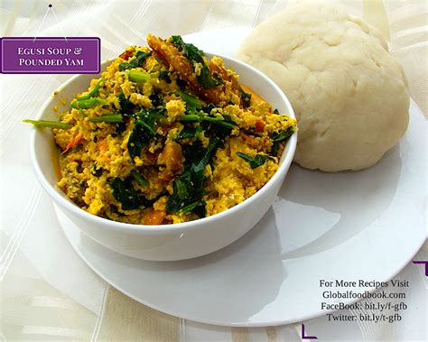 Egusi soup is one of the most elaborate dishes in nigeria and other parts of west africa. EGUSI SOUP AND POUNDED YAM