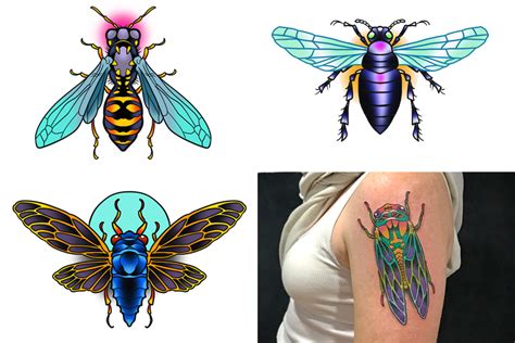 Insect Tattoo Visions Tattoo And Piercing