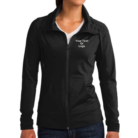 Personalized Business Logo Full Zip Jacket Embroidered Etsy