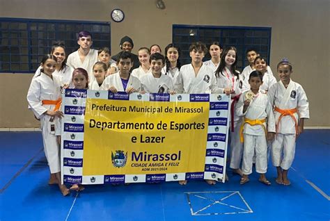 Mirassol classifica seis atletas para o Brasileiro de Karatê Notícias Prefeitura de Mirassol SP