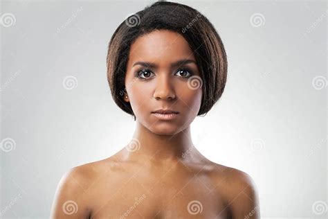 Beautiful Woman With Her Shoulders Naked Closeup Stock Image Image Of Height Leisure 33064051