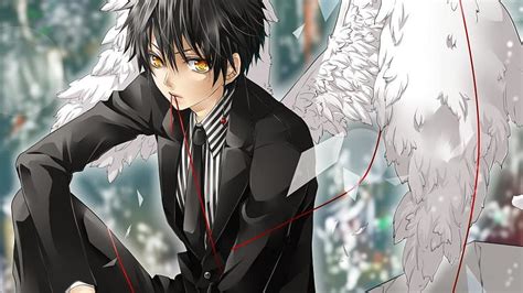 Anime Boy Anime Male Fallen Angel Hd Wallpaper Pxfuel