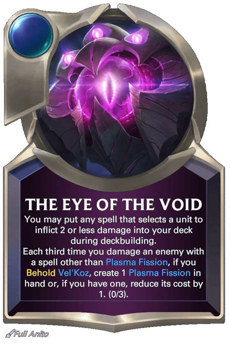 Velkoz The Eye Of The Void Arrives In Legends Of Runeterra Rcustomlor