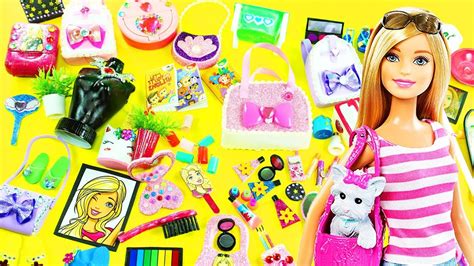 What if barbie wants to do a bit of reading and there's not enough lighting? 100 DIY MINIATURE BARBIE DOLLHOUSE ACCESSORIES & Lifehacks #1 - simplekidscrafts - YouTube