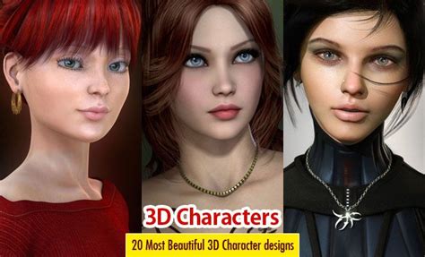 3d Character Character Design Most Beautiful Stunning Real Doll Animation Movie 3d Girl