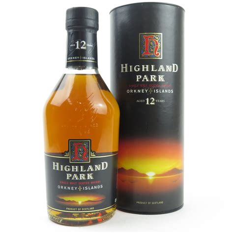 Highland Park 12 Year Old 1990s Whisky Auctioneer