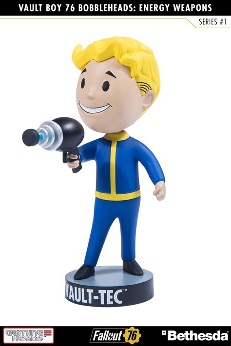 Fallout 76 Vault Boy 76 Bobbleheads Series One Energy Weapons