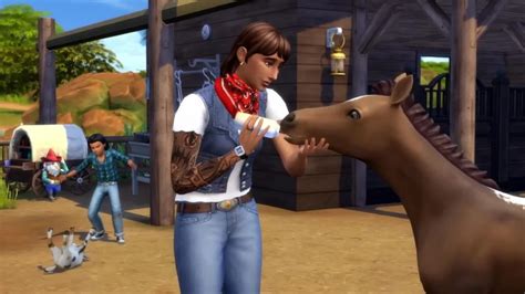 The Sims 4 Horse Ranch Trailer Shows Off Life In Chestnut Ridge